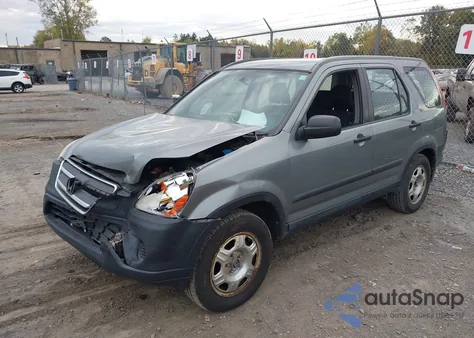 2006 Honda Cr-V Lx z USA, uszkodzony, nr VIN SHSRD78586U434299